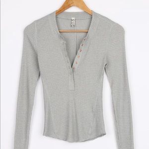 Free people waffle henley